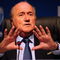 JOHANNESBURG, SOUTH AFRICA - JUNE 26: Joseph S Blatter President of FIFA talks to the media at the Sandton Convention Centre on June 26, 2009 in Johannesburg, South Africa. (Photo by Laurence Griffiths/Getty Images)