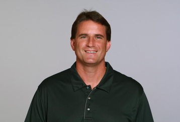 JACKSONVILLE, FL - 2009:  Mike Shula of the Jacksonville Jaguars poses for his 2009 NFL headshot at photo day in Jacksonville, Florida.  (Photo by NFL Photos)    