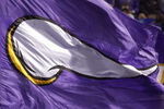 MINNEAPOLIS - AUGUST 25:  Flag runners of the Minnesota Vikings run up field against the Baltimore Ravens on August 25, 2006 at the H.H.H. Metrodome in Minneapolis, Minnesota. (Photo by David Sherman/Getty Images)