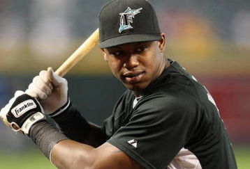 PHOENIX - JULY 10:  Hanley Ramirez #2 of the Florida Marlins warms up before the major league baseball game against the Arizona Diamondbacks at Chase Field on July 10, 2009 in Phoenix, Arizona. The Diamondbacks defeated the Marlins 8-0.  (Photo by Christian Petersen/Getty Images)