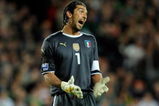 DUBLIN, IRELAND - OCTOBER 10:  Gianluigi Buffon of Italy looks on during the FIFA 2010 World Cup Group 4 Qualifying match between Republic of Ireland and Italy at Croke Park Stadium on October 10, 2009 in Dublin, Ireland.  (Photo by Claudio Villa/Getty Images)