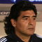BUENOS AIRES, BUENOS AIRES - MARCH 28: Argentine manager Diego Maradona looks on during the 2010 FIFA World Cup South African qualifier match between Argentina and Venezuela at River Plate Stadium on March 28, 2009 in Buenos Aires, Argentina. (Photo by Photogamma/Getty Images)