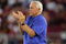 PALO ALTO, CA - SEPTEMBER 19:  San Jose State Spartans head coach Dick Tomey cheers on his team during their game against the Stanford Cardinal at Stanford Stadium on September 19, 2009 in Palo Alto, California.  (Photo by Ezra Shaw/Getty Images)