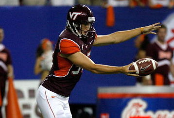 ATLANTA - SEPTEMBER 05:  Punter Brent Bowden #97 of the Virginia Tech Hokies against the Alabama Crimson Tide during the Chick-fil-A Kickoff Game at Georgia Dome on September 5, 2009 in Atlanta, Georgia.  (Photo by Kevin C. Cox/Getty Images)