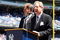 NEW YORK - JULY 19:  New York Yankees radio broadcaster John Sterling speaks during the teams 63rd Old Timers Day before the game against the Detroit Tigers on July 19, 2009 at Yankee Stadium in the Bronx borough of New York City.  (Photo by Jim McIsaac/Getty Images)