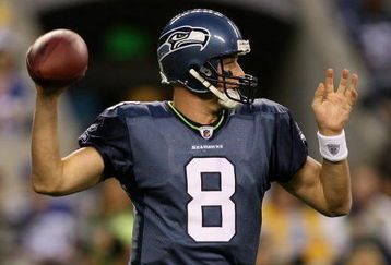 SEATTLE - AUGUST 22:  Quarterback Matt Hasselbeck #8 of the Seattle Seahawks passes against the Denver Broncos on August 22, 2009 at Qwest Field in Seattle, Washington. The Seahawks defeated the Broncos 27-13. (Photo by Otto Greule Jr/Getty Images)