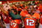FORT LAUDERDALE, FL - SEPTEMBER 17:  Quarterback Jacory Harris #12 of the Miami Hurricanes celebrates after defeating the Georgia Tech Yellow Jackets at Land Shark Stadium on September 17, 2009 in Fort Lauderdale, Florida. Miami defeated Georgia Tech 33-17.  (Photo by Doug Benc/Getty Images)