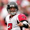 SAN FRANCISCO - OCTOBER 11:  Matt Ryan #2 of the Atlanta Falcons talks to his teammates during their game against the San Francisco 49ers at Candlestick Park on October 11, 2009 in San Francisco, California.  (Photo by Ezra Shaw/Getty Images)