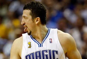 ORLANDO, FL - JUNE 11:  Hedo Turkoglu #15 of the Orlando Magic runs up court in the second half against  the Los Angeles Lakers in Game Four of the 2009 NBA Finals on June 11, 2009 at Amway Arena in Orlando, Florida.  NOTE TO USER:  User expressly acknowledges and agrees that, by downloading and or using this photograph, User is consenting to the terms and conditions of the Getty Images License Agreement.  (Photo by Chris Graythen/Getty Images)