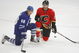 MISSISSAUGA, CANADA - AUGUST 26:  Tyler Bozak #86 of the Toronto Maple Leafs and Mikael Backlund  #60 of the Calgary Flames look on during the Upper Deck NHL Rookie Debut on August 26, 2009 at the Hershey Centre in Mississauga, Ontario.  (Photo By Dave Sandford/Getty Images)