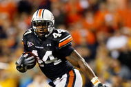 AUBURN, AL - SEPTEMBER 19:  Ben Tate #44 of the Auburn Tigers against the West Virginia Mountaineers at Jordan-Hare Stadium on September 19, 2009 in Auburn, Alabama.  (Photo by Kevin C. Cox/Getty Images)