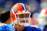 GAINESVILLE, FL - SEPTEMBER 19:  Tim Tebow #15 of the Florida Gators throws prior to the game against the Tennessee Volunteers at Ben Hill Griffin Stadium on September 19, 2009 in Gainesville, Florida.  (Photo by Sam Greenwood/Getty Images)