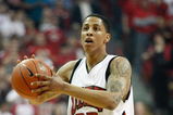 LAS VEGAS - JANUARY 17:  Tre'Von Willis #33 of the UNLV Rebels looks to pass against the Wyoming Cowboys during the game at the Thomas & Mack Center January 17, 2009 in Las Vegas, Nevada. UNLV won 83-66.  (Photo by Ethan Miller/Getty Images)