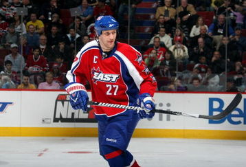 MONTREAL - JANUARY 25:  Alex Kovalev #27 of the Eastern Conference All-Stars skates during the 2009 NHL All-Star game at the Bell Centre on January 25, 2009 in Montreal, Canada. (Photo by Dave Sandford/Getty Images)