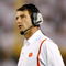 ATLANTA - SEPTEMBER 10:  Head coach Dabo Swinney of the Clemson Tigers looks on against the Georgia Tech Yellow Jackets at Bobby Dodd Stadium on September 10, 2009 in Atlanta, Georgia.  (Photo by Kevin C. Cox/Getty Images)