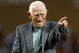 DETROIT - OCTOBER 22: Former manager of the Detroit Tigers Sparky Anderson gestures prior to throwing out the cerimonial first pitch prior to Game Two of 2006 World Series between the Detroit Tigers and the St. Louis Cardinals October 22, 2006 at Comerica Park in Detroit, Michigan. (Photo by Jamie Squire/Getty Images)