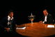 NEW YORK - SEPTEMBER 15: Juan Martin Del Potro (L) the 2009 US Open Tennis Champion with Charlie Rose following an interview for the the Charlie Rose show on September 15, 2009 in New York City. (Photo by Chris Trotman/Getty Images for ATP Tour)