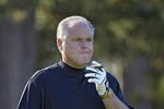 UNITED STATES - FEBRUARY 10:  Rush Limbaugh during the second round of the AT&T Pebble Beach National Pro-Am on Spyglass Hill Golf Course in Pebble Beach, California on February 10, 2006.  (Photo by Marc Feldman/Getty Images)