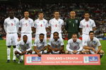 LONDON - SEPTEMBER 09:  The England players pose for a team photo prior to the FIFA 2010 World Cup Group 6 Qualifying match between England and Croatia at Wembley Stadium on September 9, 2009 in London, England. (Photo by Jamie McDonald/Getty Images)