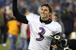 NASHVILLE, TN - JANUARY 10:  Kicker Matt Stover #3 of the Baltimore Ravens walks off the field after defeating the Tennessee Titans 13-10 during the AFC Divisional Playoff Game on January 10, 2009 at LP Field in Nashville, Tennessee.  (Photo by Andy Lyons/Getty Images)