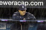 NEW YORK - MAY 19:  Manager Joe Torre of the New York Yankees looks on against the New York Mets at Shea Stadium May 19, 2007 in the Flushing neighborhood of the Queens borough of New York City.  (Photo by Jim McIsaac/Getty Images)