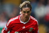 LIVERPOOL, ENGLAND - SEPTEMBER 26:  Fernando Torres of Liverpool in action during the Barclays Premier League match between Liverpool and Hull City at Anfield on September 26, 2009 in Liverpool, England.  (Photo by Clive Brunskill/Getty Images)