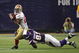 MINNEAPOLIS - SEPTEMBER 27: Marcus Hudson #23 of the San Francisco 49ers is tackled by Ray Edwards #91 of the Minnesota Vikings at the Hubert H. Humphrey Metrodome on September 27, 2009 in Minneapolis, Minnesota. The Vikings defeated the 49ers 27-24. (Photo by Jonathan Daniel/Getty Images) 