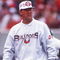 8 OCT 1994:  GEORGIA HEAD COACH RAY GOFF PACES THE SIDELINE DURING THE BULLDOGS 40-14 VCITORY OVER THE CLEMSON TIGERS AT SANFORD STADIUM IN ATHENS, GEORGIA. Mandatory Credit: Doug Pensinger/ALLSPORT