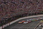 CONCORD, NC - MAY 25:  The Coca-Cola 600 gets underway on May 25, 2003 at Lowe's Motor Speedway in Concord, North Carolina.  (Photo by Rusty Jarrett/Getty Images)