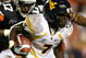 AUBURN, AL - SEPTEMBER 19: Noel Devine #7 of the West Virginia Mountaineers against the Auburn Tigers at Jordan-Hare Stadium on September 19, 2009 in Auburn, Alabama. (Photo by Kevin C. Cox/Getty Images)