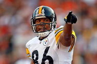 CINCINNATI - SEPTEMBER 27:  Hines Ward #86 of the Pittsburgh Steelers celebrates a touchdown during the NFL game against the Cincinnati Bengals at Paul Brown Stadium on September 27, 2009 in Cincinnati, Ohio.  (Photo by Andy Lyons/Getty Images)