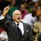 CHARLOTTE, NC - MARCH 31: Head coach Larry Brown of the Charlotte Bobcats yells to his team during their game against the Los Angeles Lakers at Time Warner Cable Arena on March 31, 2009 in Charlotte, North Carolina. NOTE TO USER: User expressly acknowledges and agrees that, by downloading and/or using this Photograph, user is consenting to the terms and conditions of the Getty Images License Agreement. (Photo by Streeter Lecka/Getty Images)