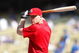 LOS ANGELES, CA - OCTOBER 08: Matt Holliday #15 of the St. Louis Cardinals looks on during batting practice before taking on the Los Angeles Dodgers in Game Two of the NLDS during the 2009 MLB Playoffs at Dodger Stadium on October 8, 2009 in Los Angeles, California. (Photo by Jeff Gross/Getty Images)