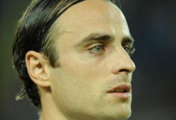 TURIN, ITALY - SEPTEMBER 09:  Dimitar Berbatov of Bulgaria during the FIFA 2010 World Cup Qualifying Group 8 match between Italy and Bulgaria at Olimpico Stadium on September 9, 2009 in Turin, Italy.  (Photo by Valerio Pennicino/Getty Images)