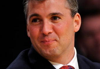 LOS ANGELES, CA - MAY 21:  WWE executive Shane McMahon attends Game Two of the Western Conference Finals during the 2009 NBA Playoffs between the Los Angeles Lakers and the Denver Nuggets at Staples Center on May 21, 2009 in Los Angeles, California. NOTE TO USER: User expressly acknowledges and agrees that, by downloading and or using this photograph, User is consenting to the terms and conditions of the Getty Images License Agreement.  (Photo by Kevork Djansezian/Getty Images)