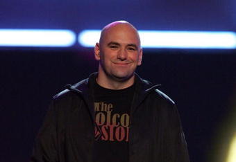 LAS VEGAS - DECEMBER 07:  UFC president Dana White at Spike TV's 2007 'Video Game Awards' at the Mandalay Bay Events Center on December 7, 2007 in Las Vegas, Nevada.  (Photo by Ethan Miller/Getty Images)