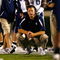 CHAPEL HILL, NC - OCTOBER 04:  Head coach Randy Edsall of the Connecticut Huskies looks on from the sidelines against the North Carolina Tar Heels during the game at Kenan Stadium on October 4, 2008 in Chapel Hill, North Carolina.  (Photo by Kevin C. Cox/Getty Images)