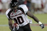 HOUSTON - SEPTEMBER 26: Running back Harrison Jeffers #10  of the Texas Tech Red Raiders rushes against the Houston Cougars at Robertson Stadium on September 26, 2009 in Houston, Texas.  (Photo by Thomas B. Shea/Getty Images)