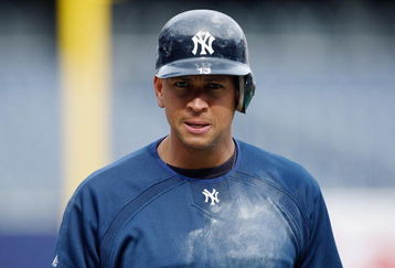 NEW YORK - OCTOBER 14:  Alex Rodriguez #13 of the New York Yankees talks with teammates during workouts on October 14, 2009 at Yankee Stadium in the Bronx borough of New York City.  (Photo by Jared Wickerham/Getty Images)