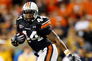AUBURN, AL - SEPTEMBER 19:  Ben Tate #44 of the Auburn Tigers against the West Virginia Mountaineers at Jordan-Hare Stadium on September 19, 2009 in Auburn, Alabama.  (Photo by Kevin C. Cox/Getty Images)