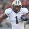 PALO ALTO, CA - SEPTEMBER 26:  Chris Polk #1 of the Washington Huskies runs against the Stanford Cardinal at Stanford Stadium on September 26, 2009 in Palo Alto, California.  (Photo by Jed Jacobsohn/Getty Images)