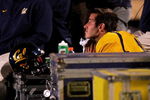BERKELEY, CA - OCTOBER 03:  Kevin Riley #13 of the California Golden Bears sits on the bench during the final quarter of their game against the USC Trojans at California Memorial Stadium on October 3, 2009 in Berkeley, California.  (Photo by Ezra Shaw/Getty Images)