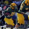 EUGENE, OR - SEPTEMBER 26: Running back LaMichael James #21 of the Oregon Ducks looks for some running room in the first quarter of the game against the California Bears at Autzen Stadium on September 26, 2009 in Eugene, Oregon. Oregon won the game 42-3. (Photo by Steve Dykes/Getty Images)