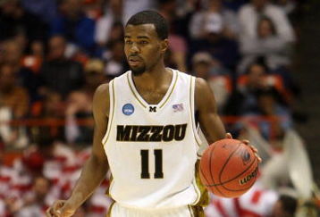 BOISE, ID - MARCH 20:  Guard Zaire Taylor #11 of the Missouri Tigers brings the ball upcourt against the Cornell Big Red in the first round of the NCAA Division I Men's Basketball Tournament at the Taco Bell Arena on March 20, 2009 in Boise, Idaho.  (Photo by Jed Jacobsohn/Getty Images)