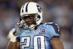 NASHVILLE, TN - OCTOBER 27:  Nick Harper #20 of the Tennessee Titans walks off the field during the NFL game against the Indianapolis Colts at  LP Field on October 27, 2008 in Nashville, Tennessee.  (Photo by Andy Lyons/Getty Images)