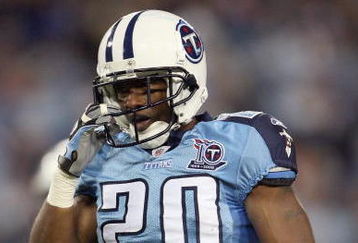 NASHVILLE, TN - OCTOBER 27:  Nick Harper #20 of the Tennessee Titans walks off the field during the NFL game against the Indianapolis Colts at  LP Field on October 27, 2008 in Nashville, Tennessee.  (Photo by Andy Lyons/Getty Images)