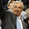 DETROIT - APRIL 06:  Head coach Roy Williams of the North Carolina Tar Heels celebrates following the Tar Heels 89-72 win against the Michigan State Spartans during the 2009 NCAA Division I Men's Basketball National Championship game at Ford Field on April 6, 2009 in Detroit, Michigan.  (Photo by Streeter Lecka/Getty Images)