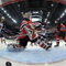 NEWARK, NJ - OCTOBER 16: Nik Antropov #80 watches a shot by Rich Peverley #47 (not shown) of the Atlanta Thrashers go in the net at 14:57 of the second period against Martin Brodeur #30 of the New Jersey Devils at the Prudential Center on October 16, 2009 in Newark, New Jersey. The Thrashers defeated the Devils 4-2. (Photo by Bruce Bennett/Getty Images)