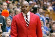 DURHAM, NC - JANUARY 20:  Head coach Sidney Lowe of the North Carolina State Wolfpack walks on the sidelines against the Duke Blue Devils during the game on January 20, 2009 at Cameron Indoor Stadium in Durham, North Carolina.  (Photo by Kevin C. Cox/Getty Images)