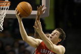 BOSTON - JANUARY 12:  Andrea Bargnani #7 of the Toronto Raptors takes a shot in the second half against the Celtics on January 12, 2007 at the TD Banknorth Garden in Boston, Massachusetts. The Toronto Raptors defeated the Boston Celtics 95-86. NOTE TO USER: User expressly acknowledges and agrees that, by downloading and or using this photograph, User is consenting to the terms and conditions of the Getty Images License Agreement.  (Photo by Elsa/Getty Images)